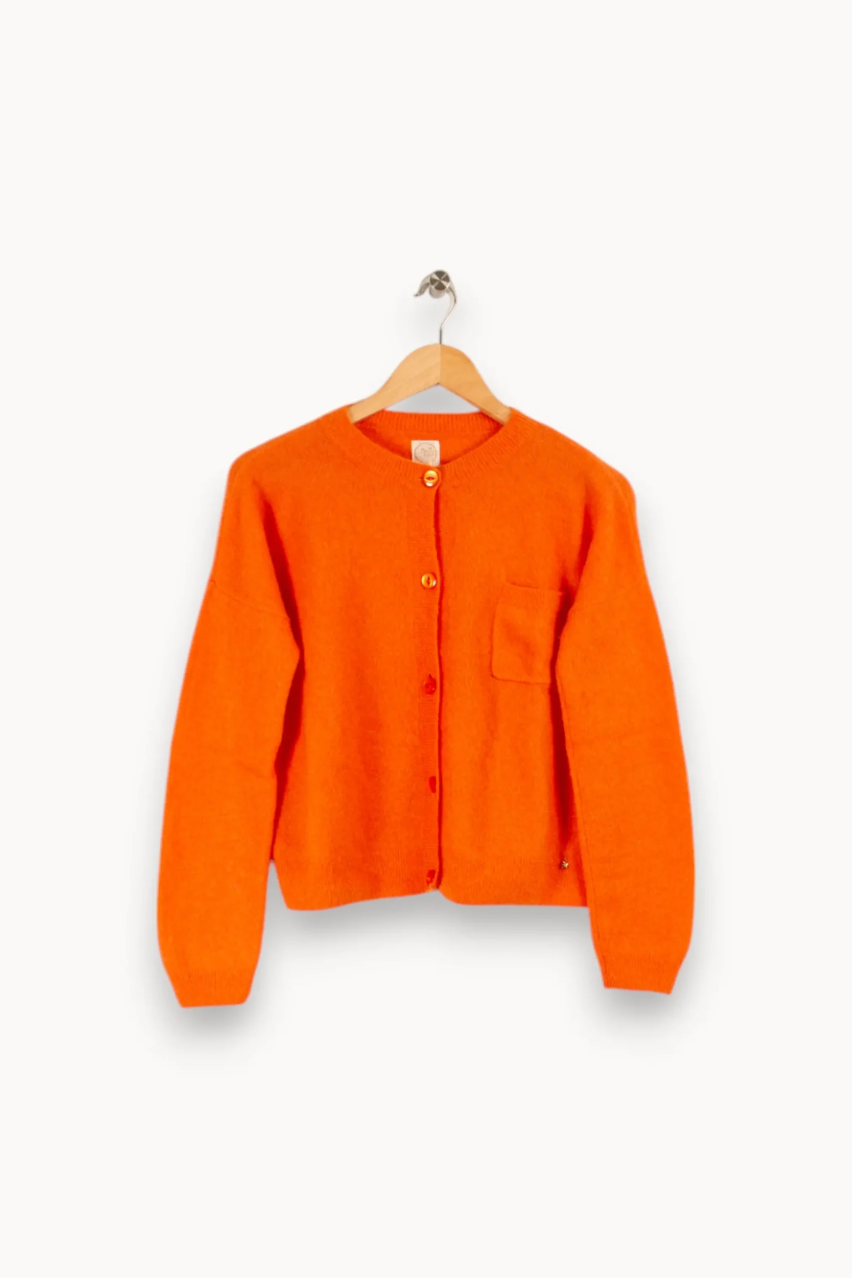 Sale Des petits hauts Pull - Taille XS/34 Orange