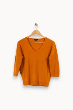 Sale Caroll Pull - Taille XS/34 Orange