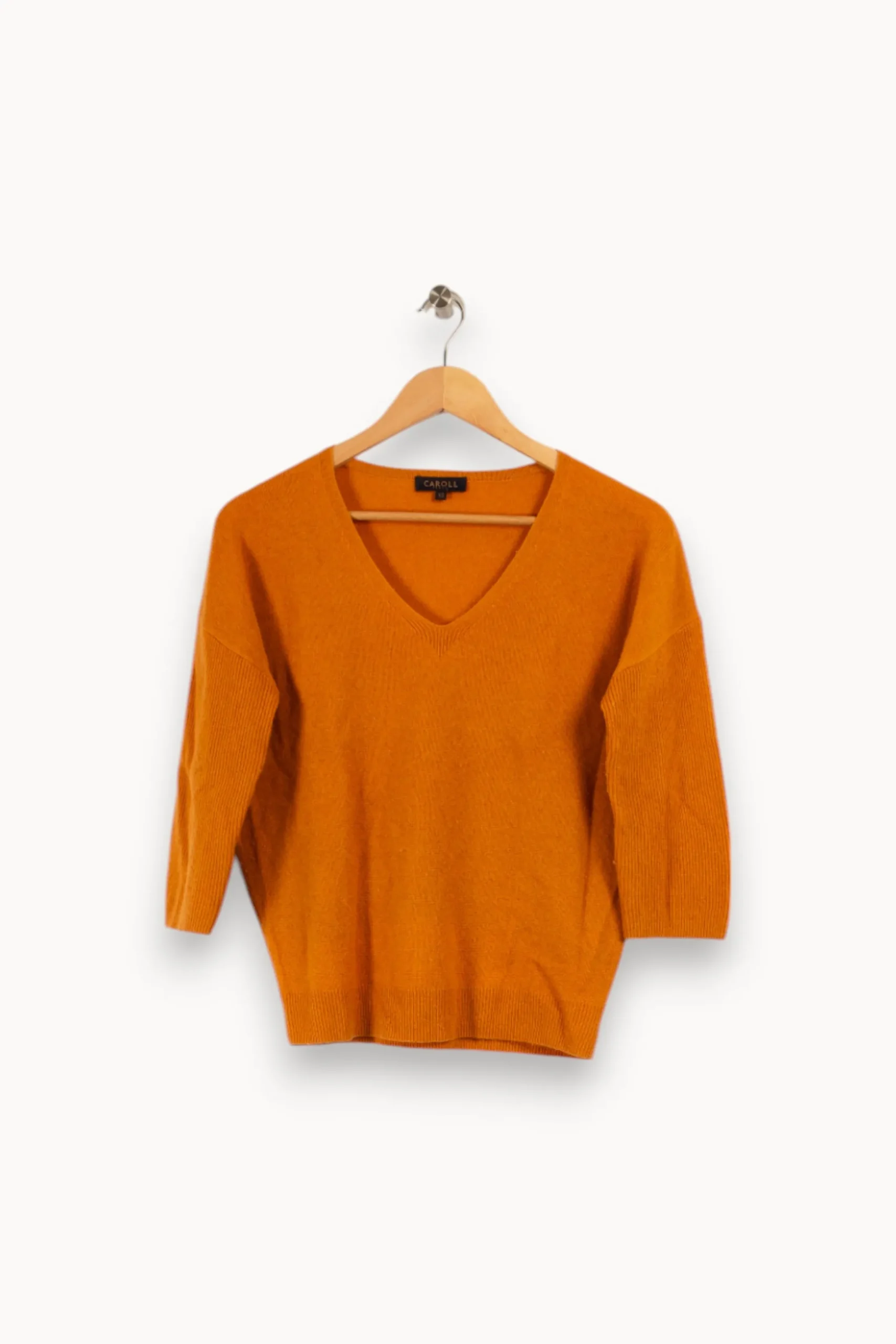 Sale Caroll Pull - Taille XS/34 Orange