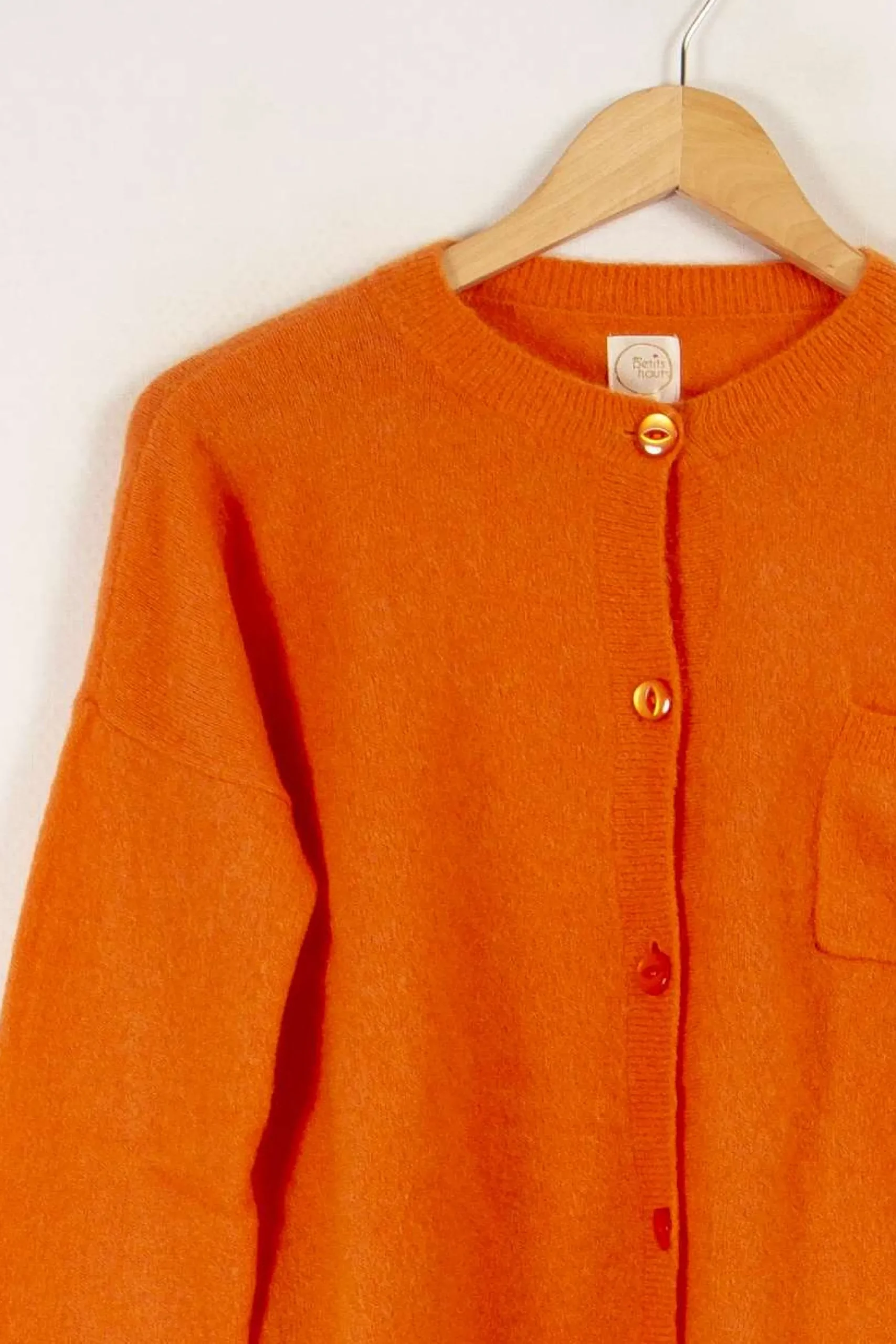 Sale Des petits hauts Pull - Taille XS/34 Orange