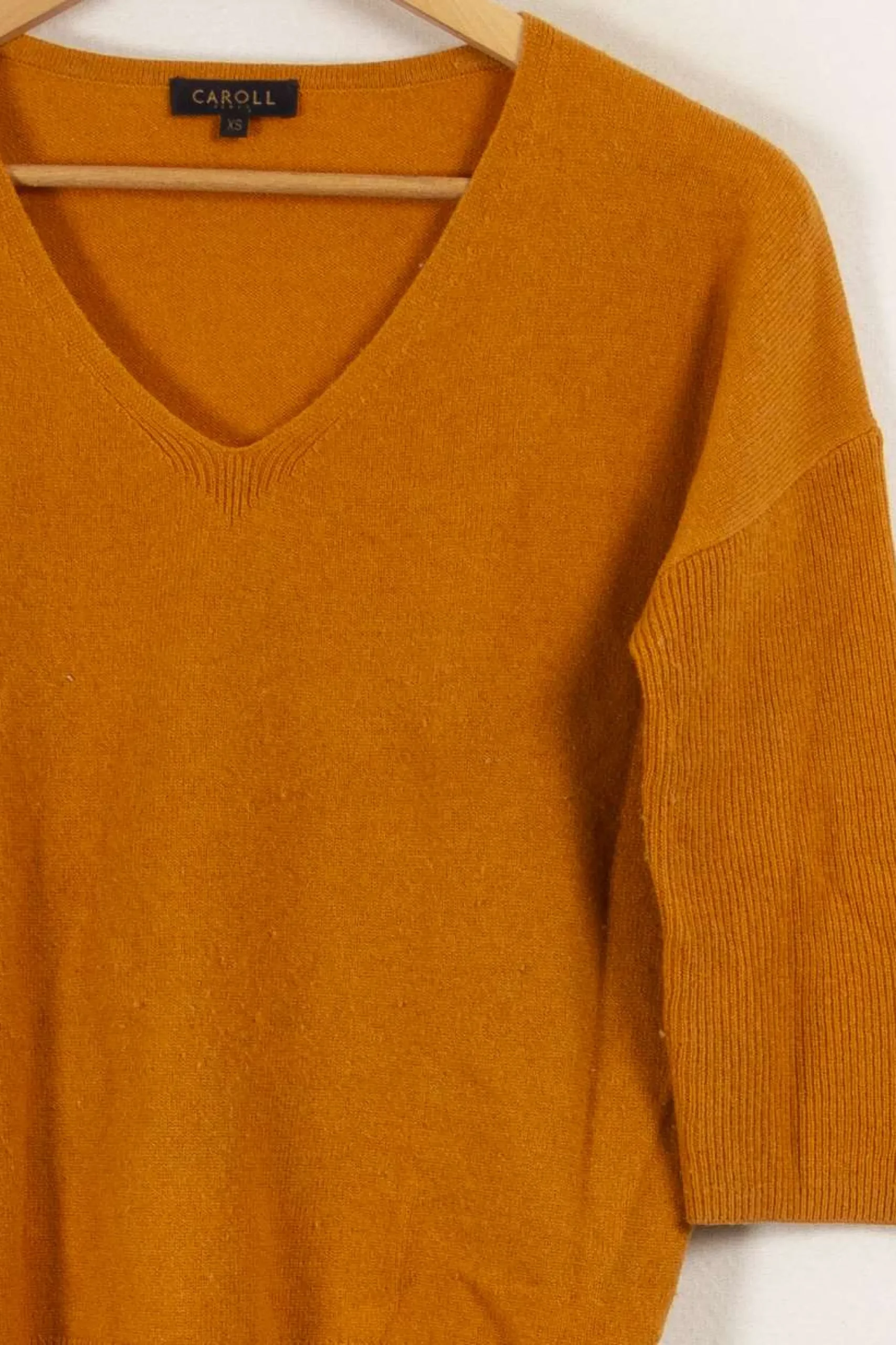 Sale Caroll Pull - Taille XS/34 Orange