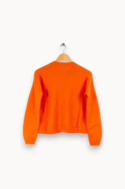 Sale Des petits hauts Pull - Taille XS/34 Orange