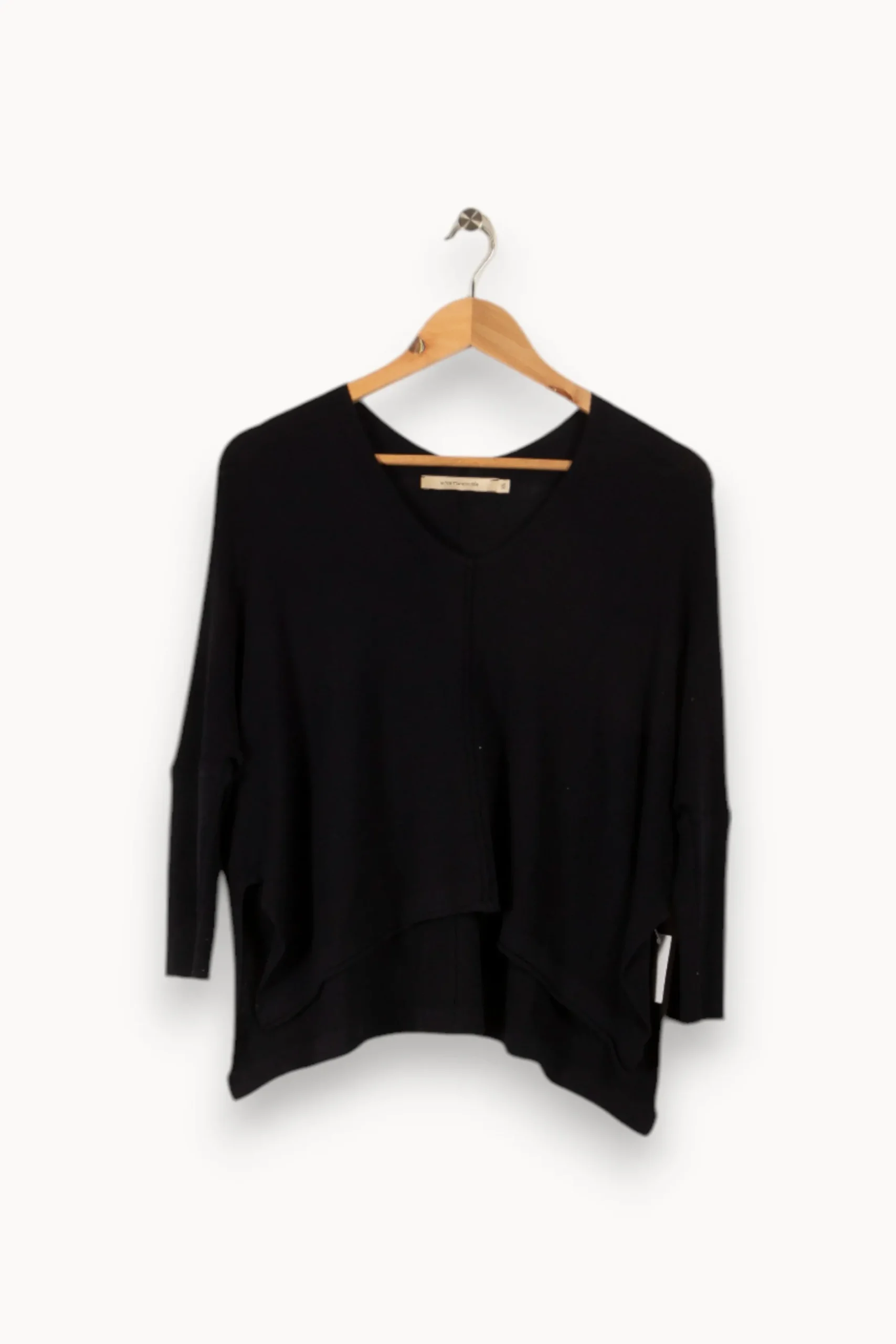 Store La Fée Maraboutée Pull oversize fluide - XS/34 Bleu