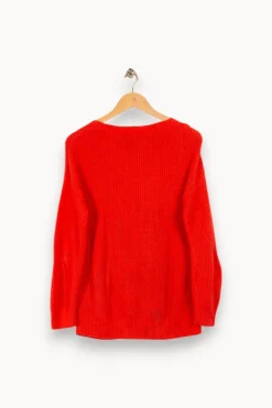 Clearance Bérénice Pull - Taille S/36 Rouge