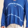 Flash Sale La Fée Maraboutée Pull tie & dye - T1 Bleu