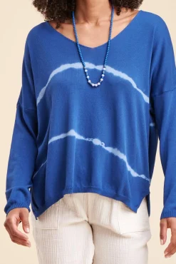 Flash Sale La Fée Maraboutée Pull tie & dye - T1 Bleu