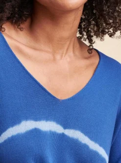 Flash Sale La Fée Maraboutée Pull tie & dye - T1 Bleu