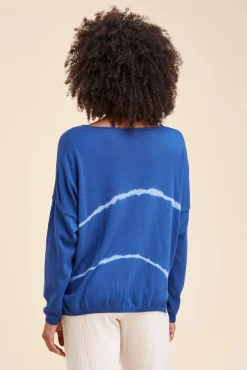 Flash Sale La Fée Maraboutée Pull tie & dye - T1 Bleu