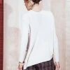 Clearance La Fée Maraboutée Pull V moutarde - L/40 Jaune
