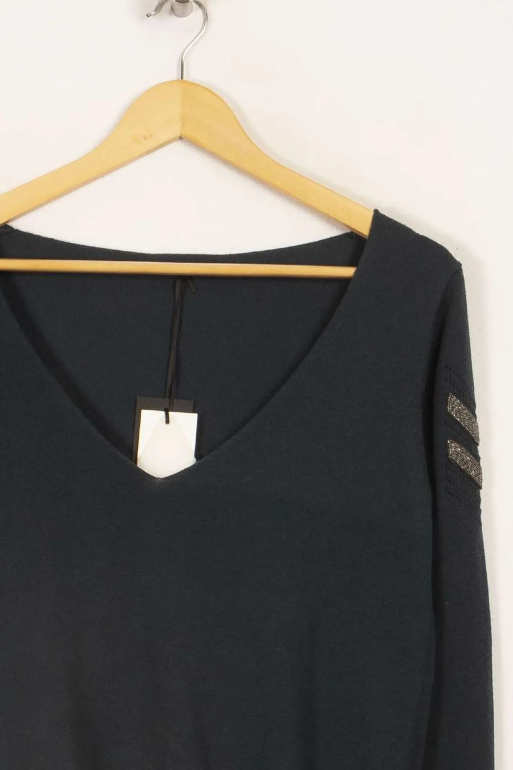 Flash Sale IKKS Pull foncé - Taille S/36 Vert