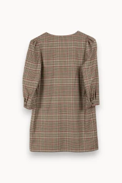 Flash Sale IKKS Robe à carreaux - Taille M/38 Gris