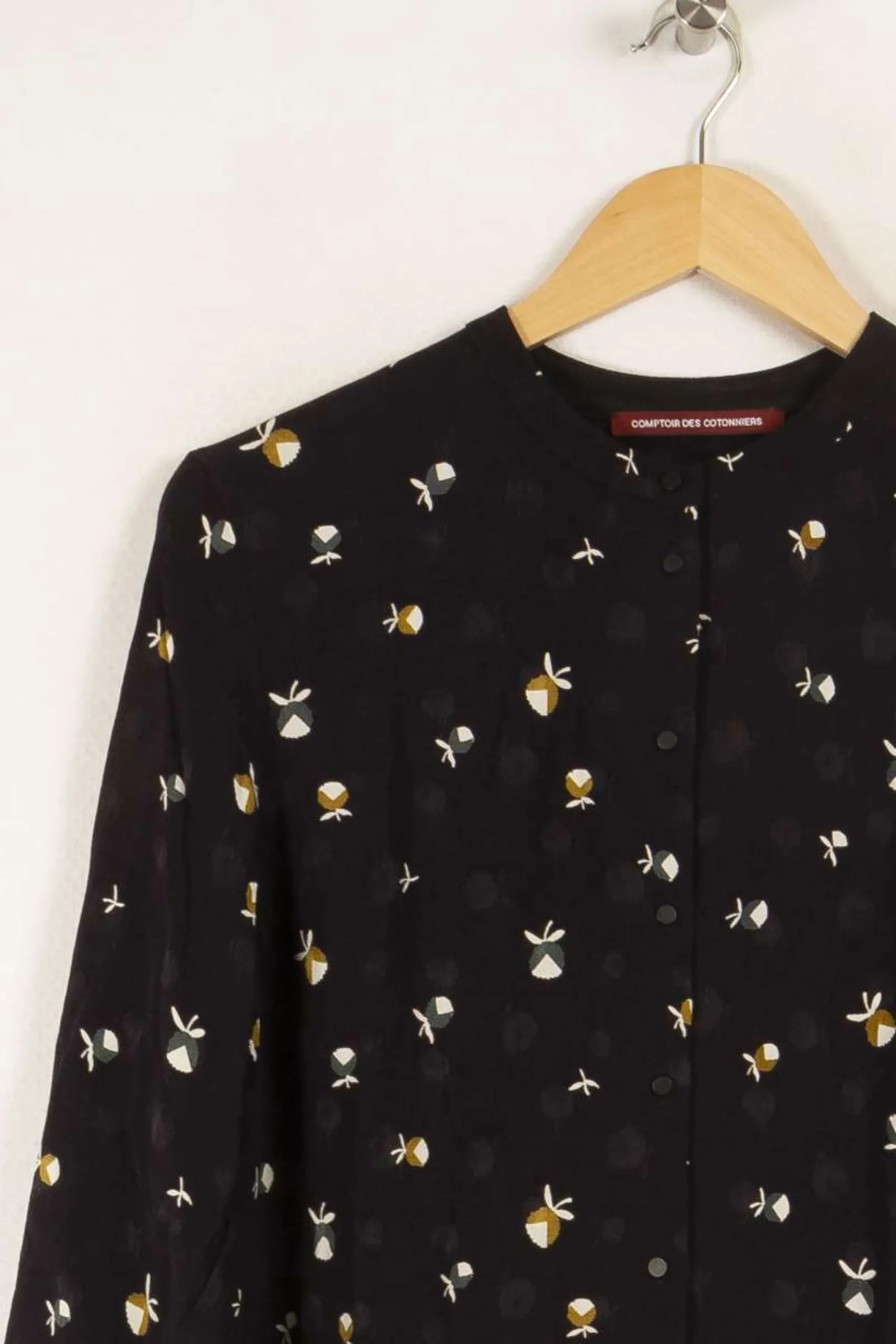 Best Sale Comptoir des Cotonniers Robe à motifs - Taille M/38 Multicolore