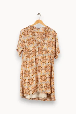 Hot Suncoo Robe beige - Taille M/38 Multicolore