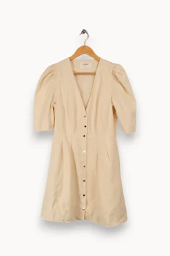 Outlet ba&sh Robe - Taille M/38 Beige