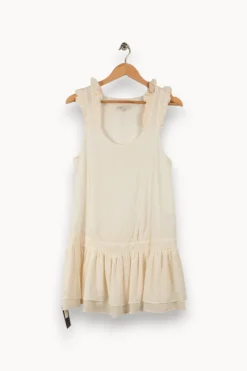 Online Maje Robe avec détails - Taille L/40 Beige