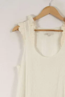 Online Maje Robe avec détails - Taille L/40 Beige