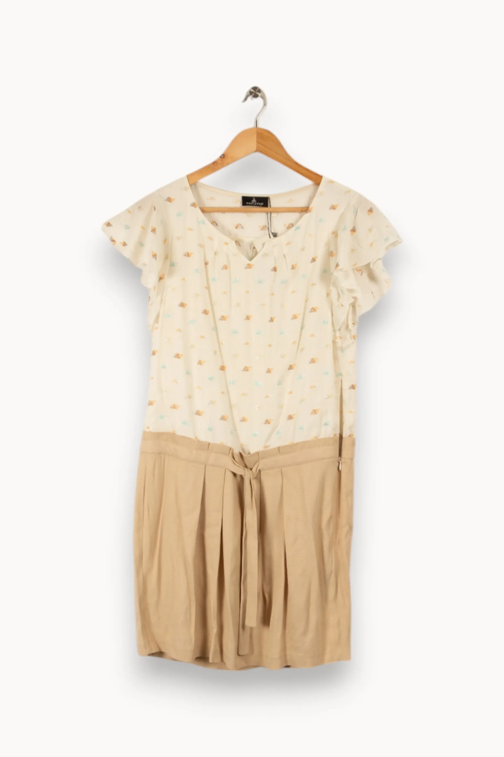 Clearance One Step Robe et blanche - Taille M/38 Beige