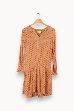 Online Stella Forest Robe beige/rouge - Taille M/38 Multicolore