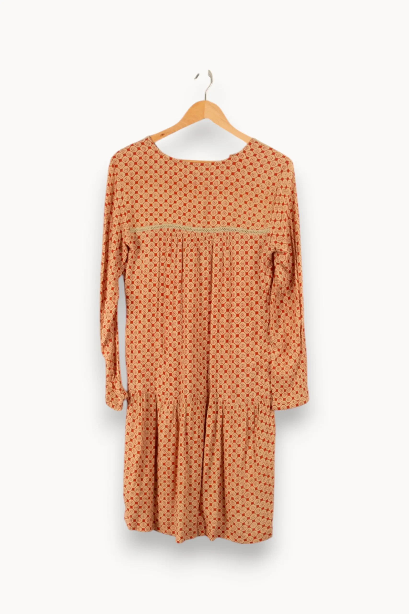 Online Stella Forest Robe beige/rouge - Taille M/38 Multicolore