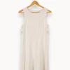 Outlet Claudie Pierlot Robe he - Taille L/40 Blanc
