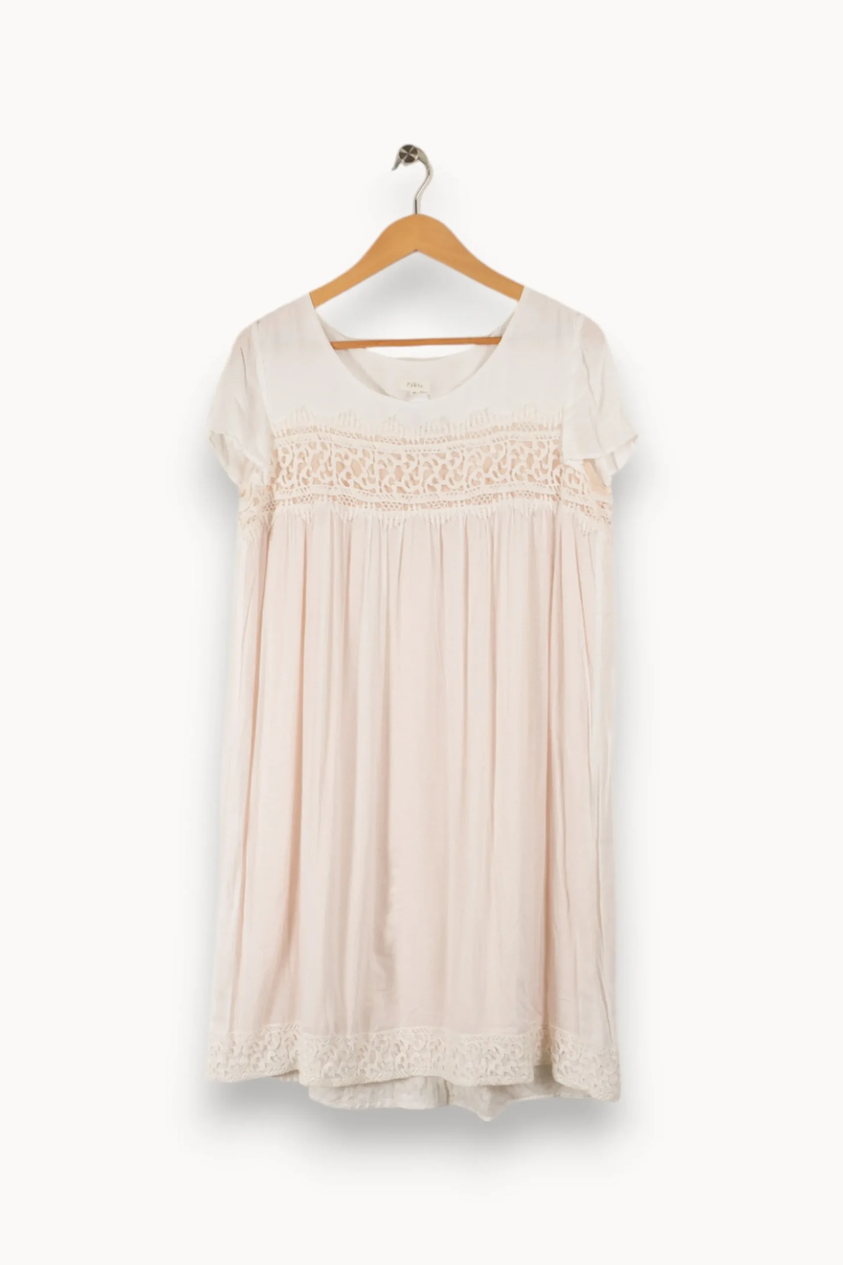 Clearance Pablo Robe he - Taille L/40 Blanc