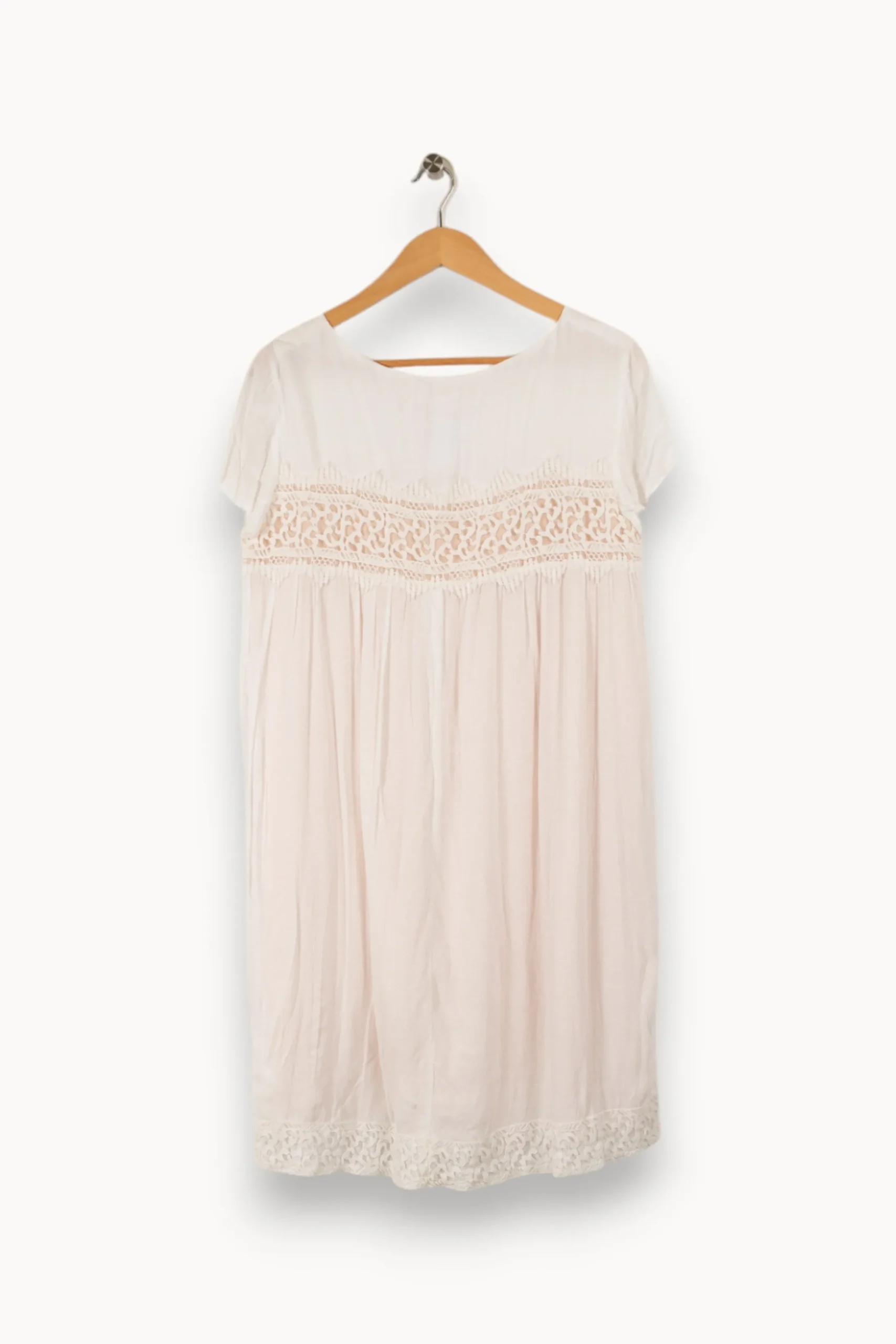 Clearance Pablo Robe he - Taille L/40 Blanc