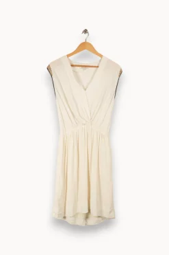 Sale Sandro Robe he - Taille S/36 Blanc