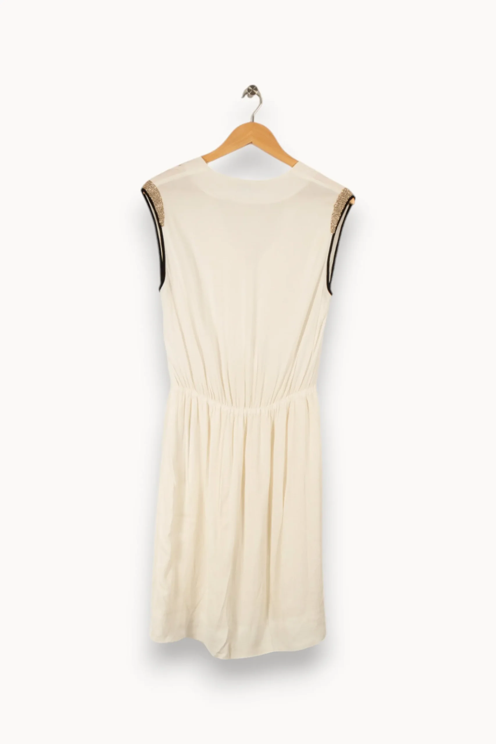 Sale Sandro Robe he - Taille S/36 Blanc