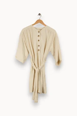 New Vanessa Bruno Robe he en lin - Taille S/36 Blanc