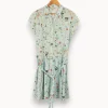 Store Zadig&Voltaire Robe clair à motifs multicolores - Taille XS/34 Bleu
