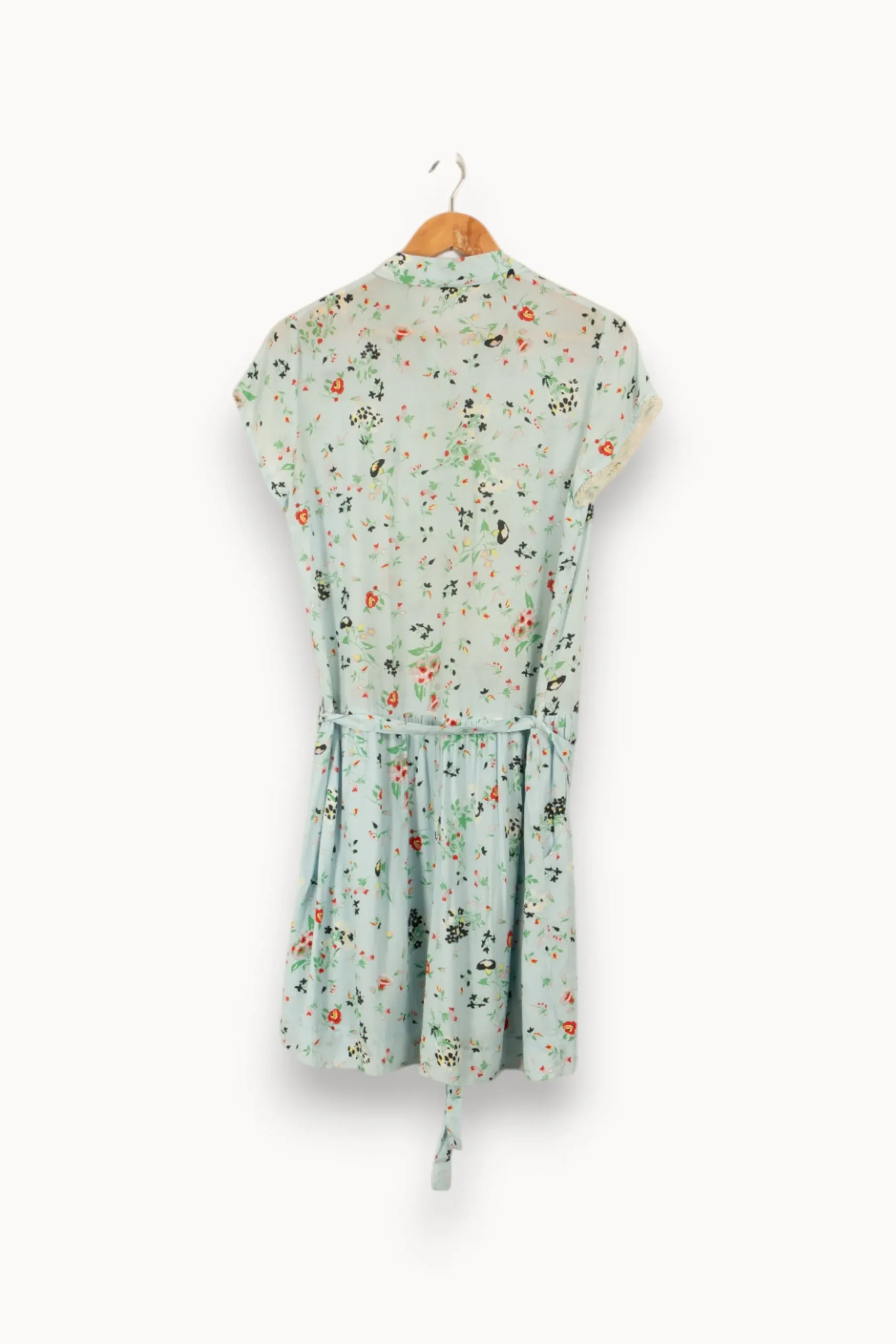 Store Zadig&Voltaire Robe clair à motifs multicolores - Taille XS/34 Bleu