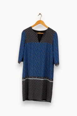 Store Maison 123 Robe e à motifs - Taille M/38 Bleu