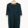 Outlet Majestic Filatures Robe e - Taille L/40 Bleu