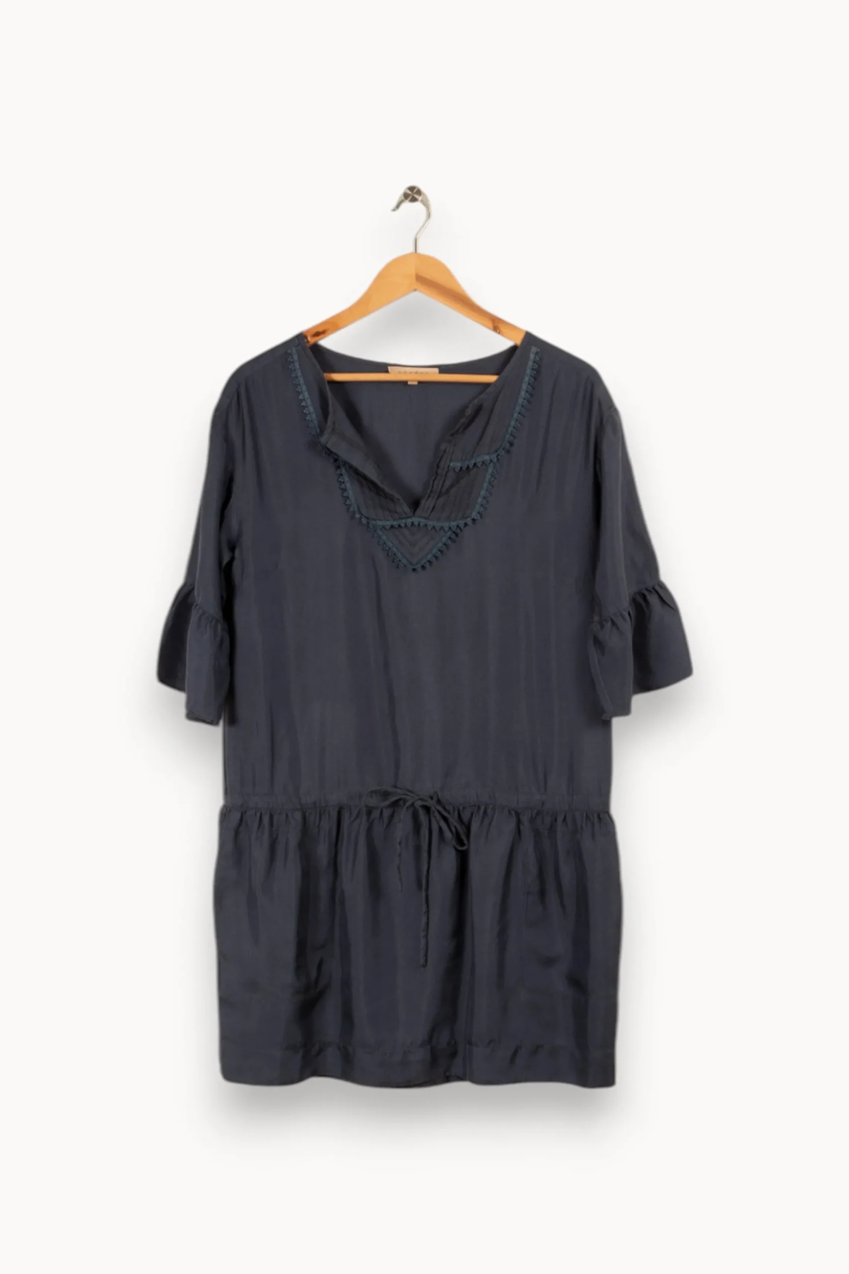 Clearance Sandro Robe e - Taille M/38 Bleu