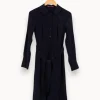 Best Sale Comptoir des Cotonniers Robe e - Taille S/36 Bleu