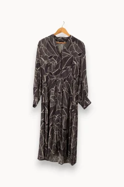 Fashion Caroll Robe e - Taille XL/42 Bleu