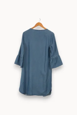 Online Maison 123 Robe e avec détails - Taille M/38 Bleu