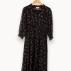 Discount Suncoo Robe e foncée à motifs - Taille M/38 Bleu