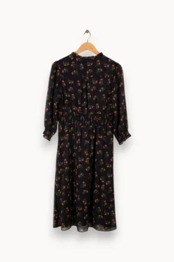 Discount Suncoo Robe e foncée à motifs - Taille M/38 Bleu