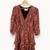 Clearance Bérénice Robe - Taille S/36 Bordeaux