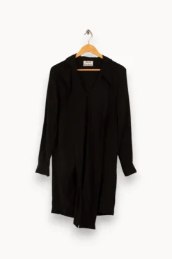 Store Acne Studios Robe chemise e - Taille XS/34 Noir