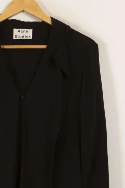 Store Acne Studios Robe chemise e - Taille XS/34 Noir