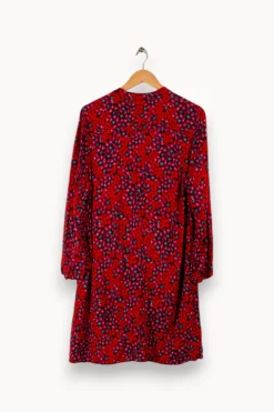 Sale La Fée Maraboutée Robe courte ample à imprimé fleuri - XXL/44 Multicolore