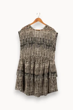 Store IRO Robe courte e - Taille L/40 Gris