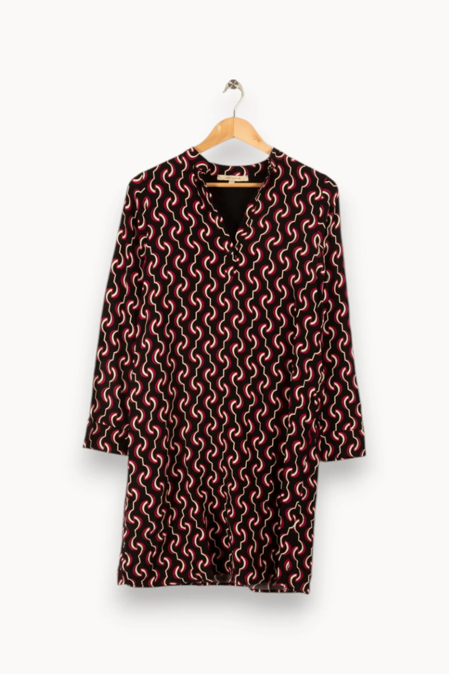 Flash Sale La Fée Maraboutée Robe courte imprimée motif graphique - M/38 Noir