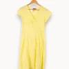 Clearance Antik Batik Robe courte - Taille S/36 Jaune
