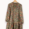 Best IKKS Robe courte - Taille M/38 Multicolore