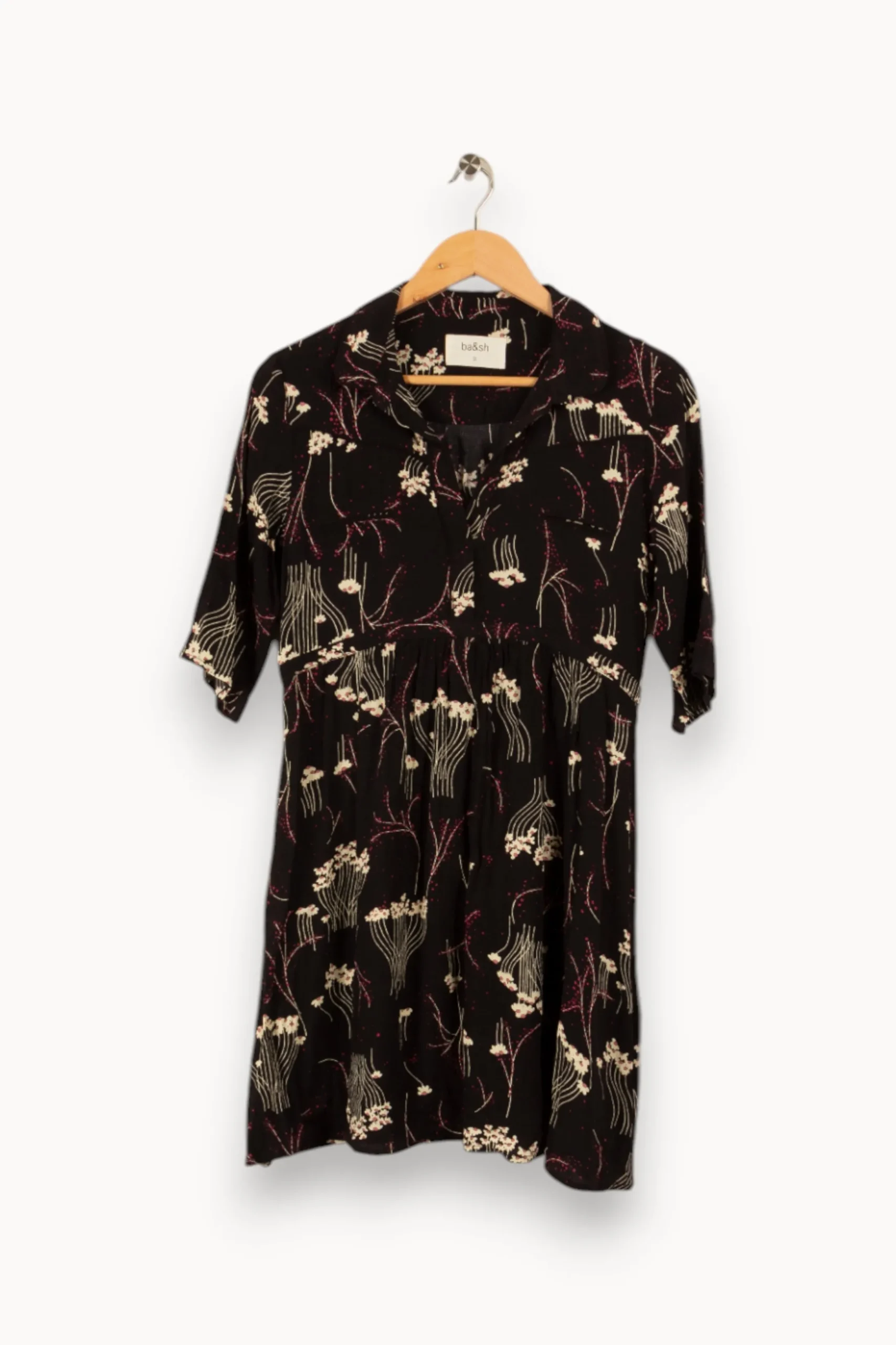 Sale ba&sh Robe courte - Taille XS/34 Multicolore