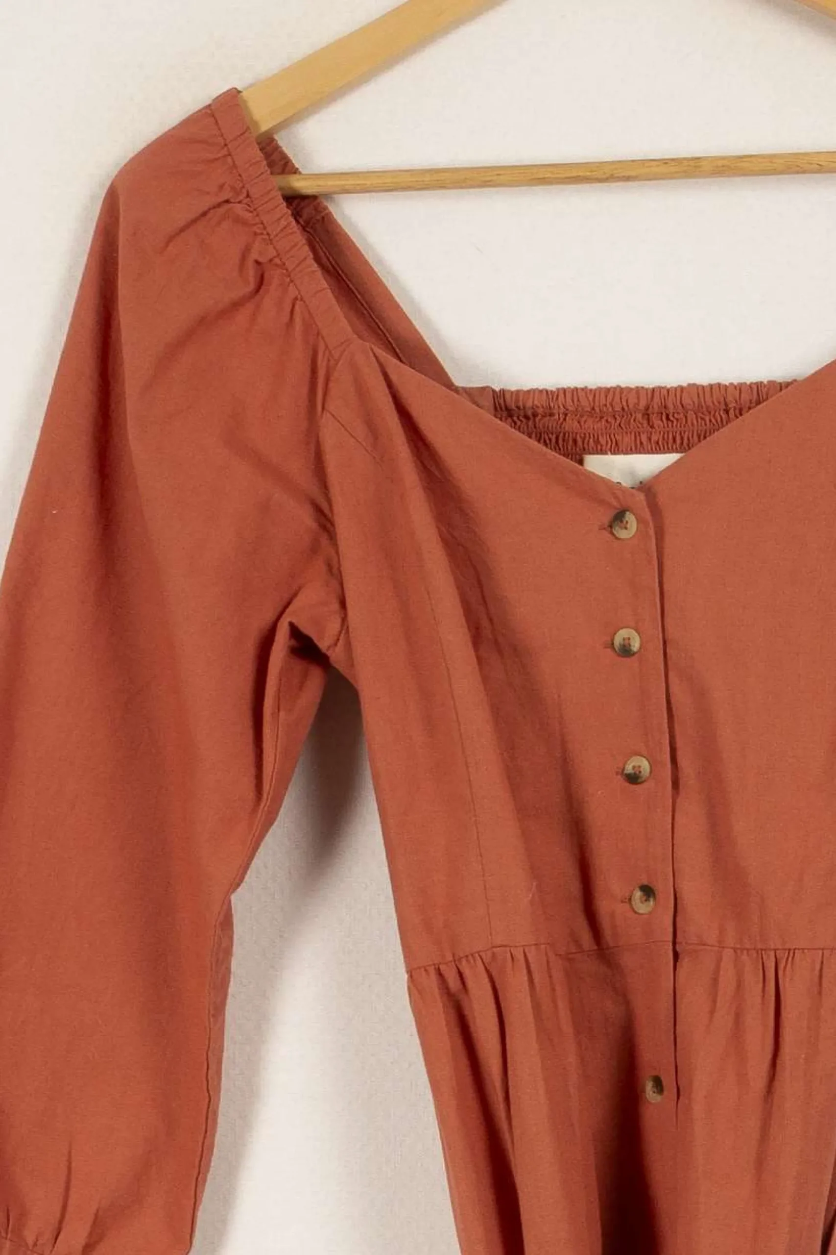 Best Sale ba&sh Robe courte - Taille S/36 Orange