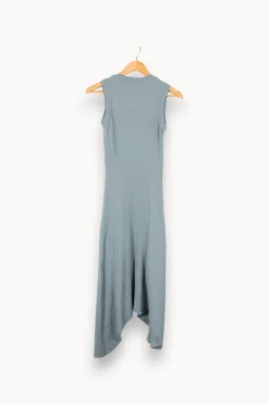 Outlet All Saints Robe côtelée e - Taille XS/34 Bleu